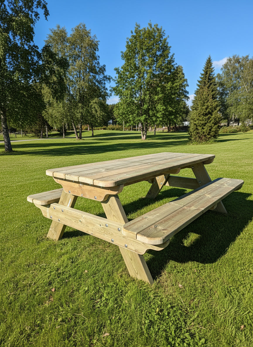 Piknikbord DIY maler