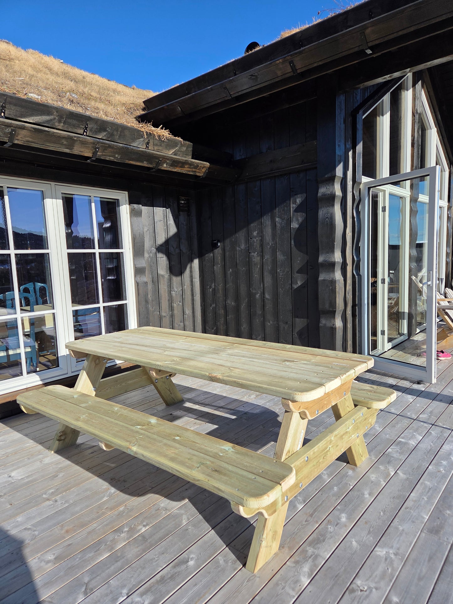 Piknikbord DIY maler