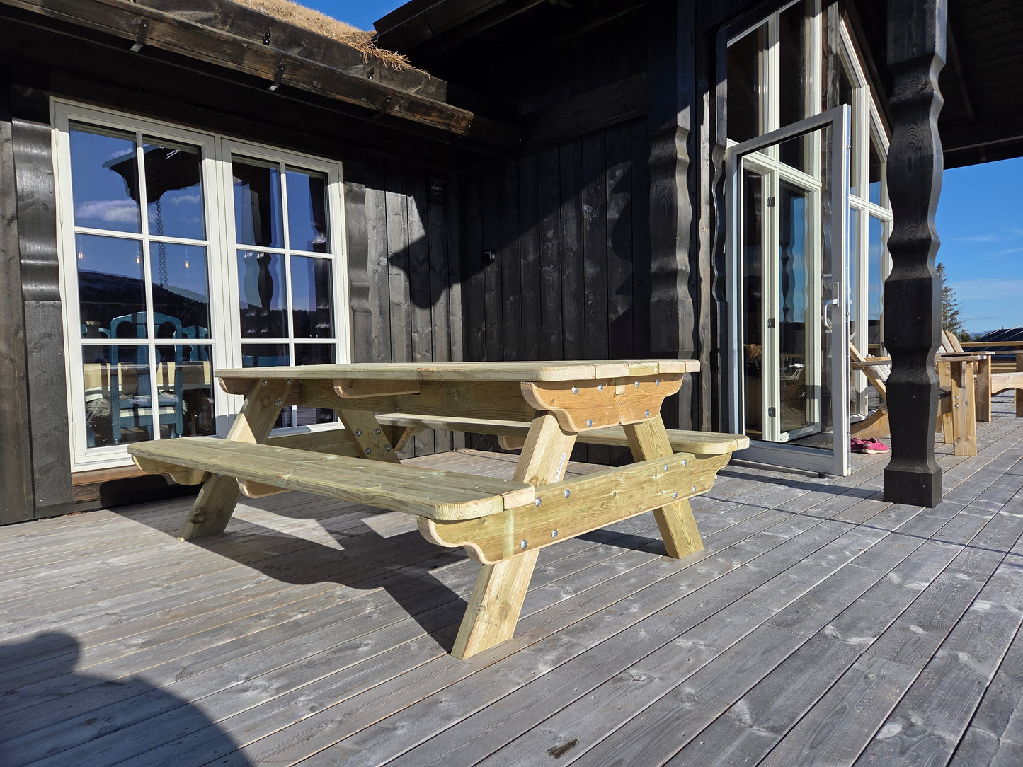 Piknikbord DIY maler