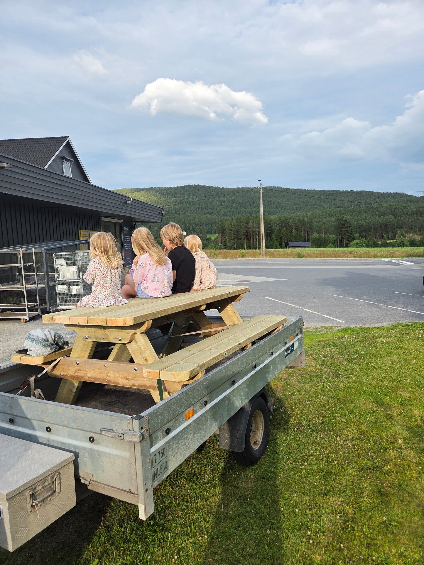 Piknikbord DIY maler