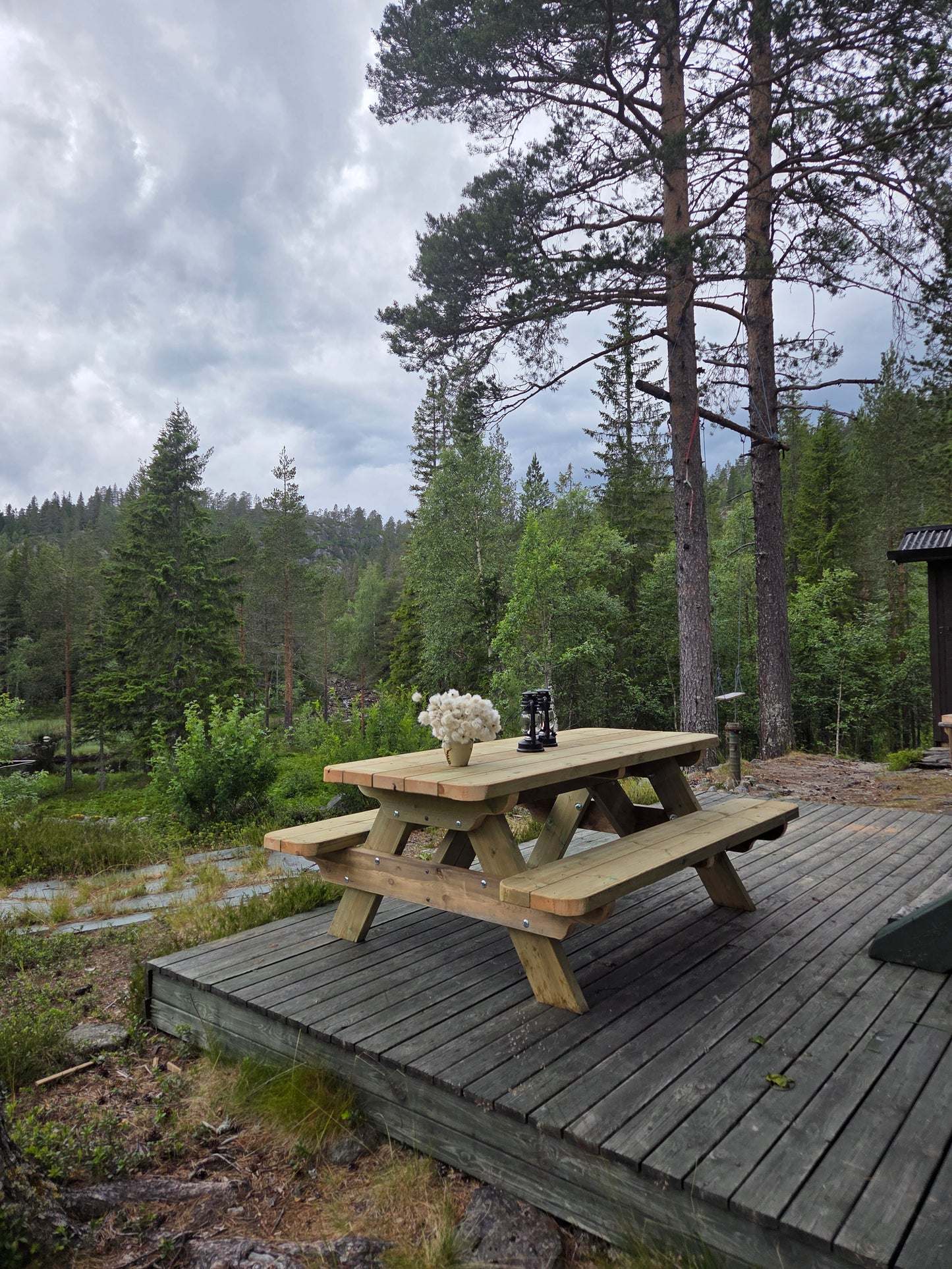 Piknikbord DIY maler