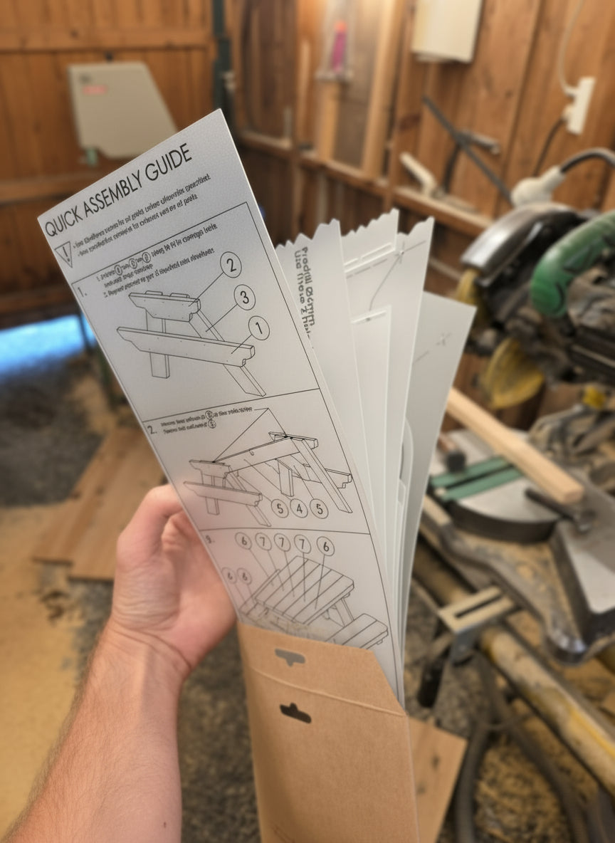 Piknikbord DIY maler