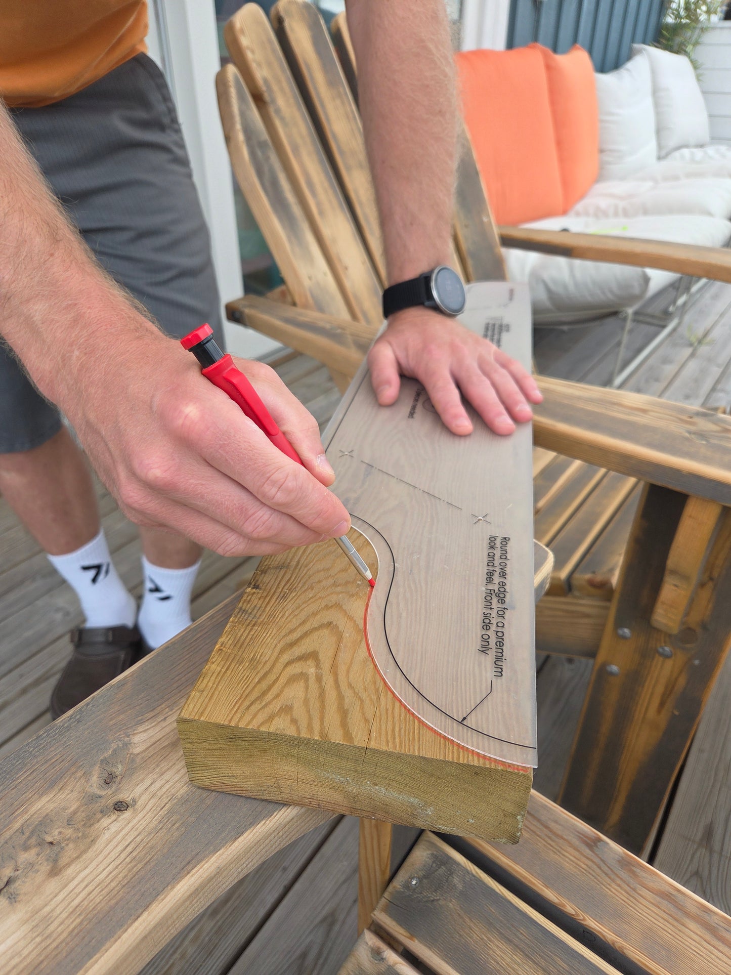 Piknikbord DIY maler