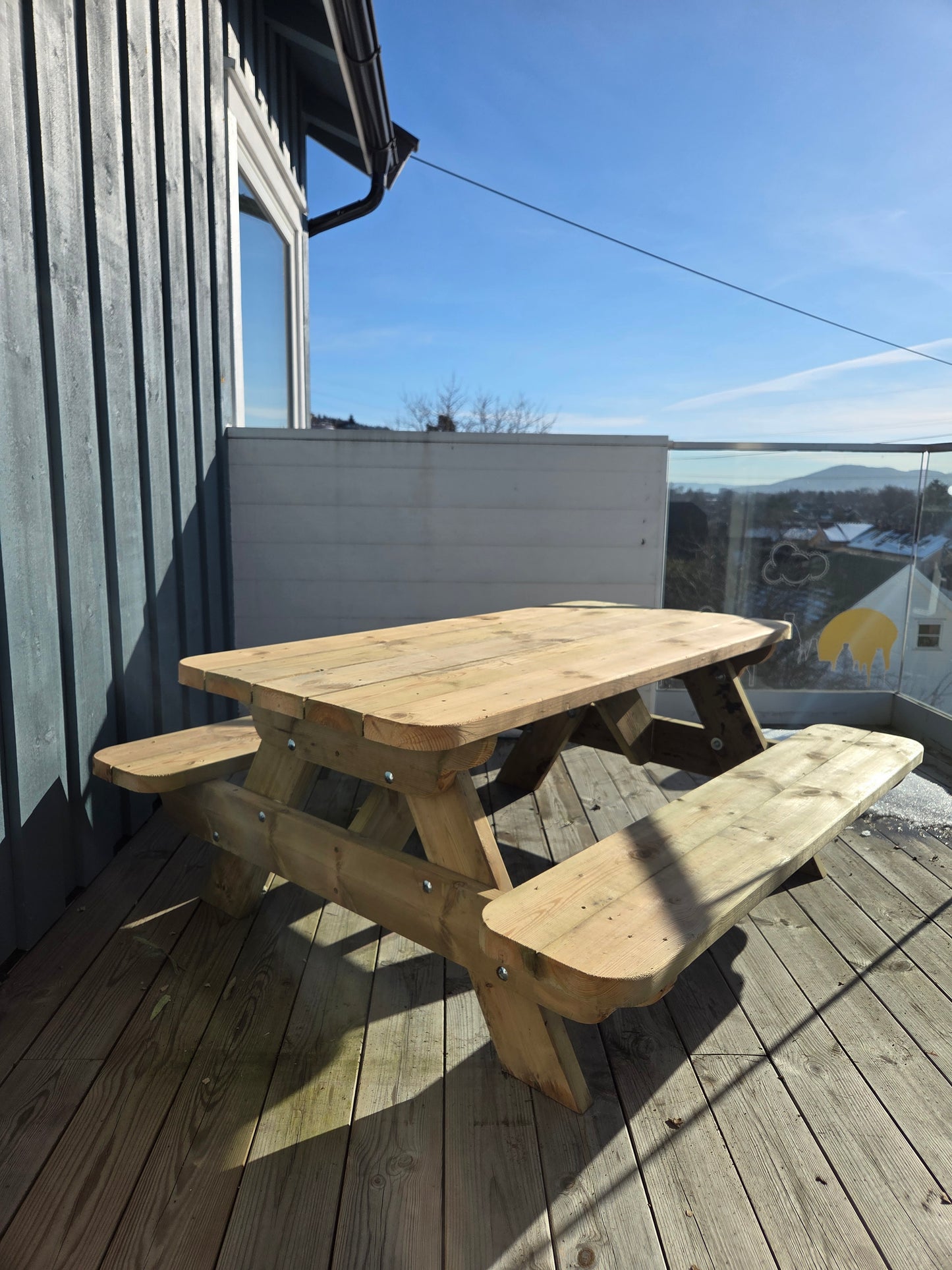 Piknikbord Barn DIY maler