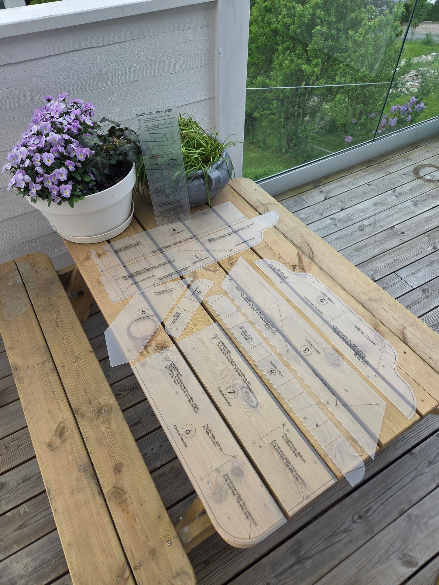 Piknikbord Barn DIY maler