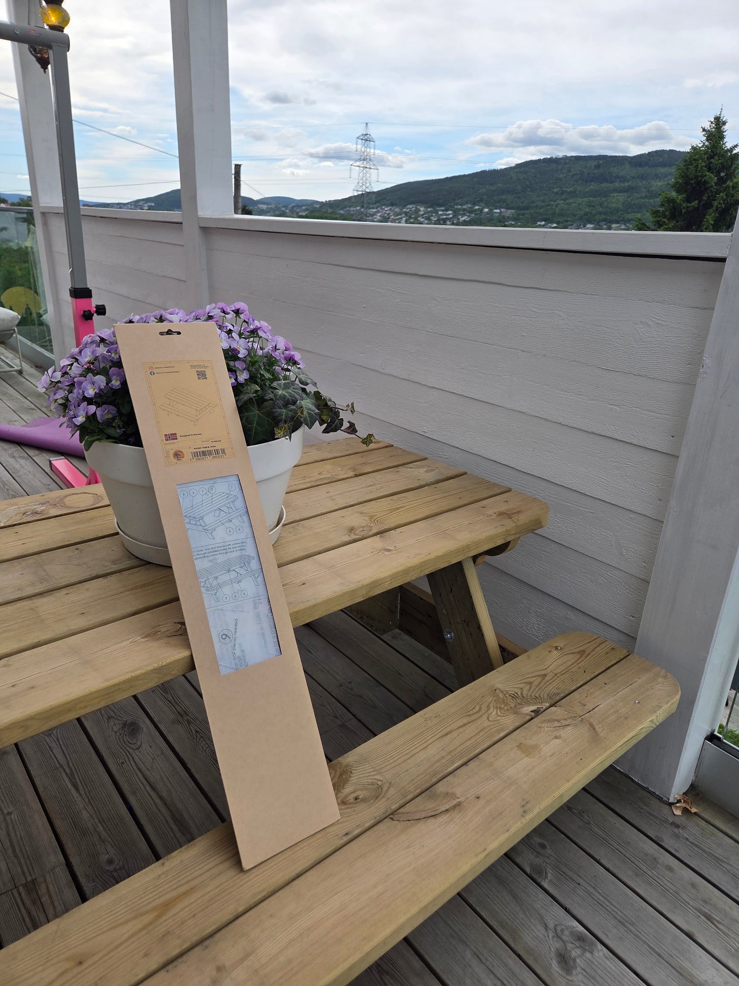 Piknikbord Barn DIY maler