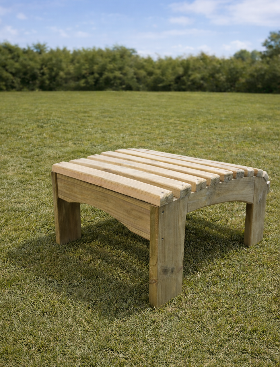 DIY Fotskammel Adirondack