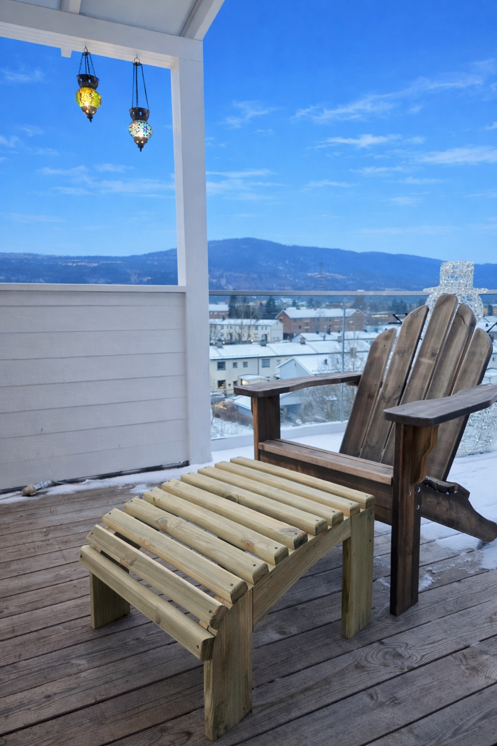 DIY Fotskammel Adirondack