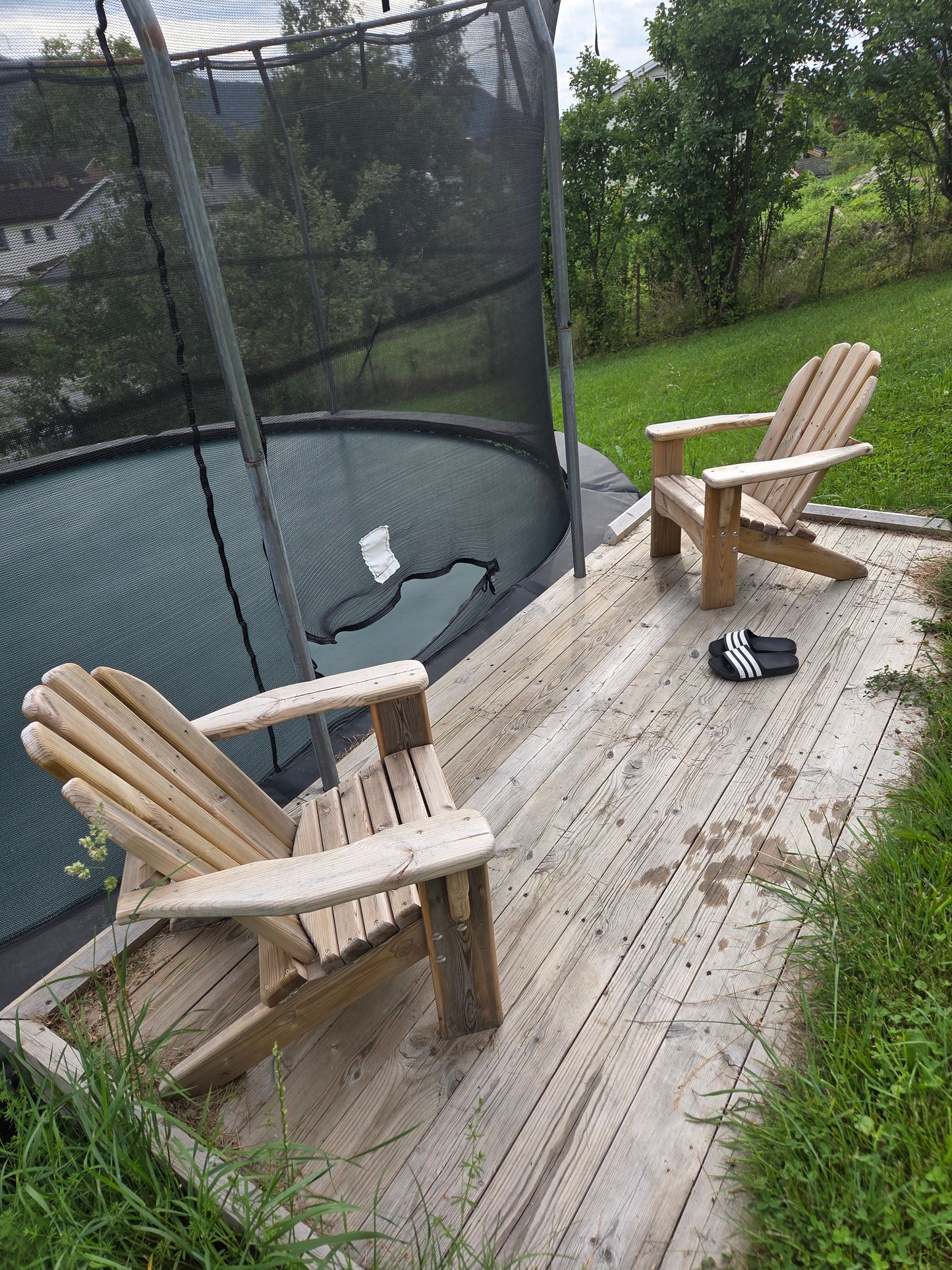 Adirondack DIY maler, barn